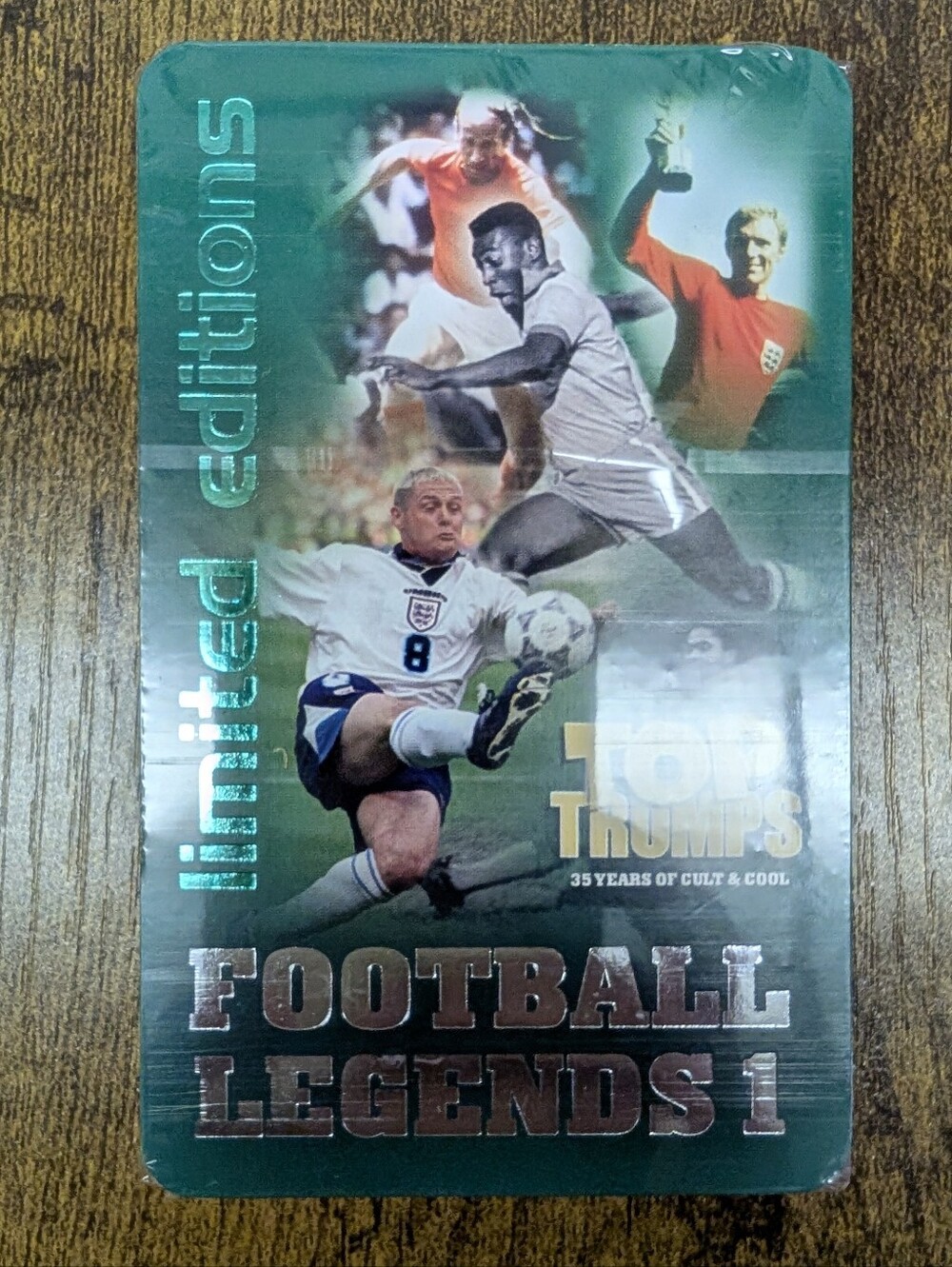 New Top Trumps Football Legends 1 Limited Editions 2005 Unopened Deck Soccer